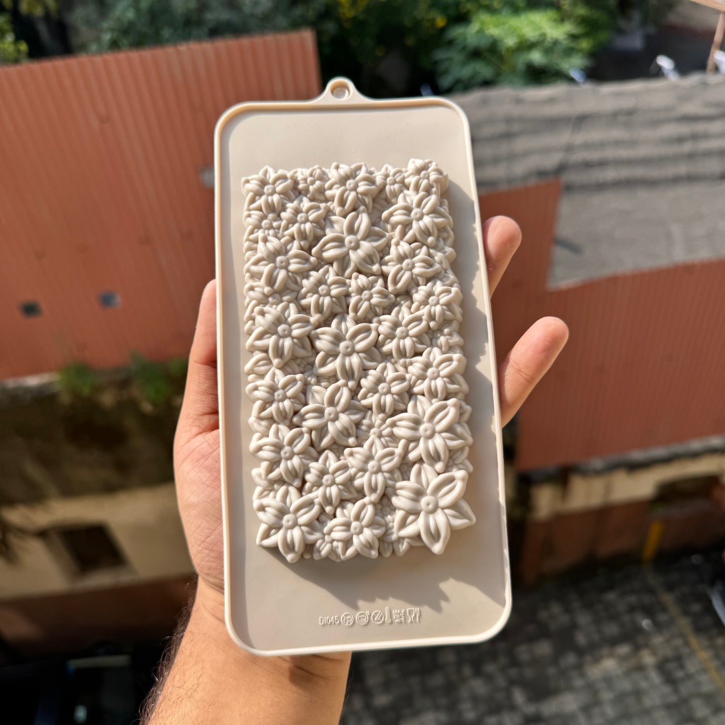 Flower Silicon Chocolate Bar Mould