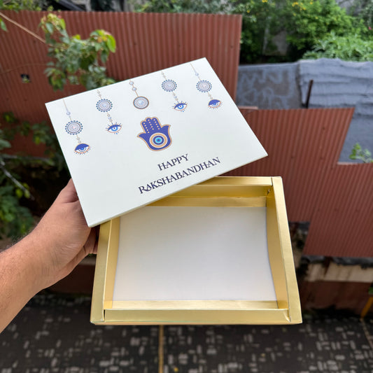 Rakhi Slider Box for Cookies / Brownies / Mini Hampers and More (10pc)