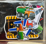 Construction Paper Theme Cake Topper