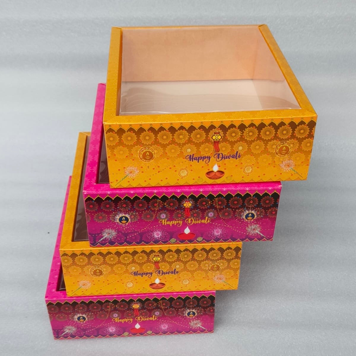 Diwali Hamper Box Magenta 50 pc