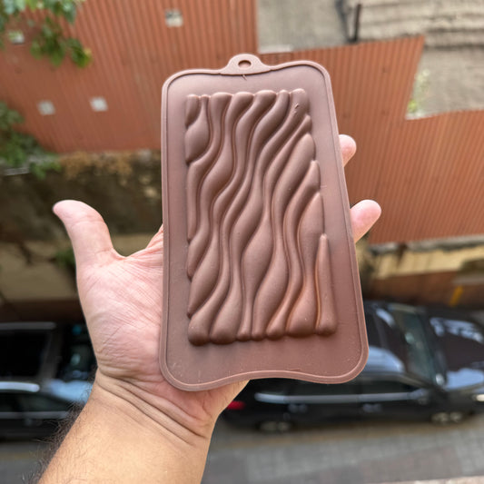 Wave Bar Chocolate Silicon Mould