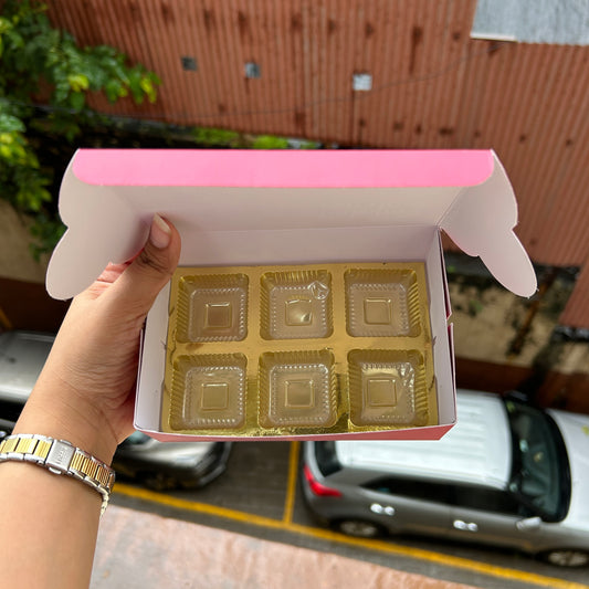 Rakhi Chocolate Box For 6 Cavity (10pc) with Cavity