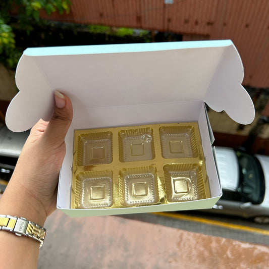 Rakhi Chocolate Box For 6 Cavity (10pc) with Cavity