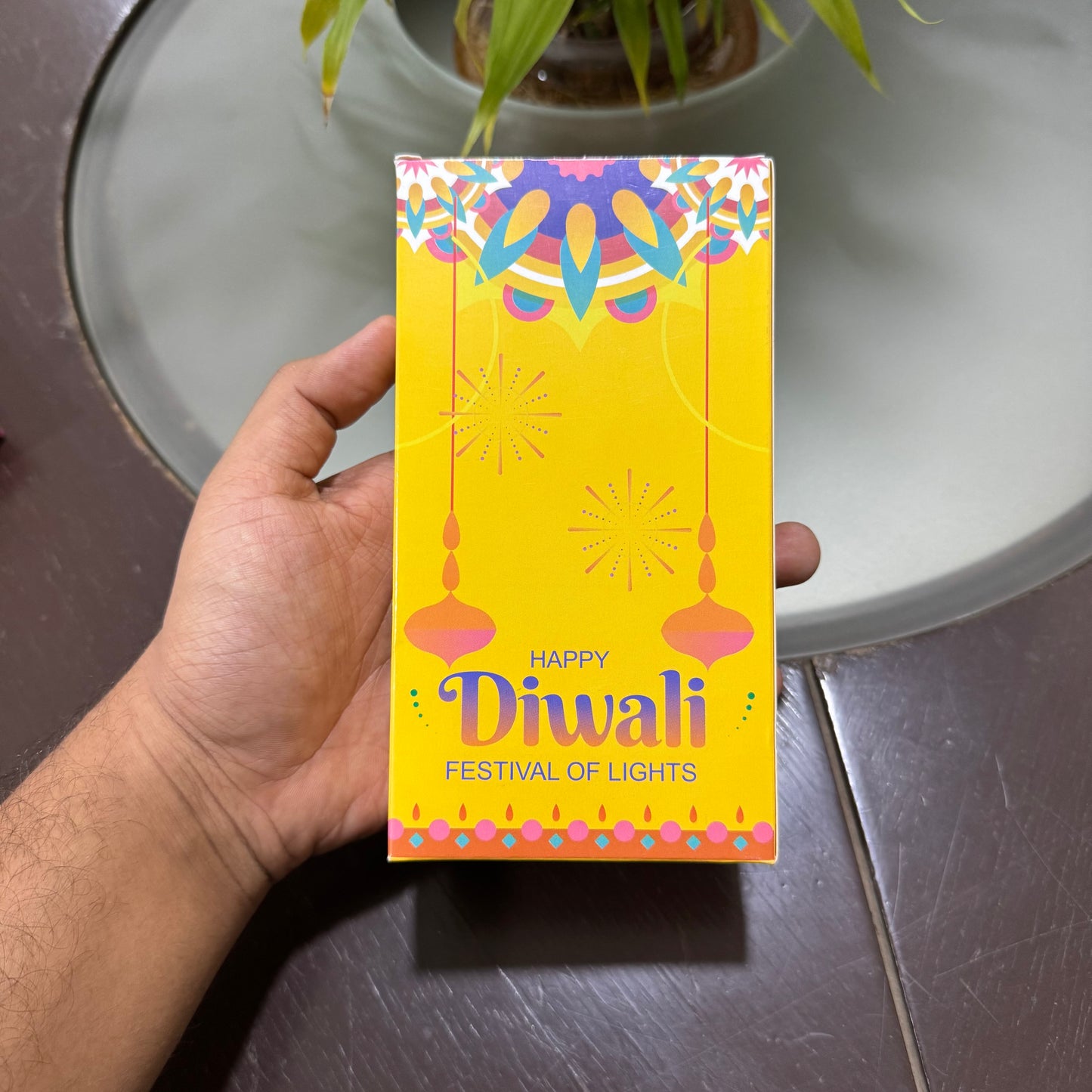 Diwali Multipurpose Kunafa / Chocolate Bar Box • Used For Candle Packaging As Well (10pc)