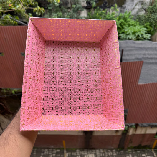 Festive Hamper Rectangle Tray (5pc)