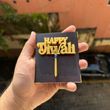 Diwali 3inch Acrylic Tags (10pc Set) • Happy Diwali