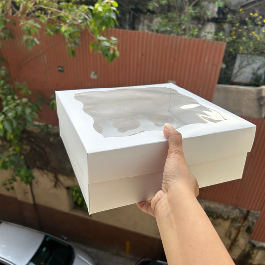 9in1 Cupcake Box White