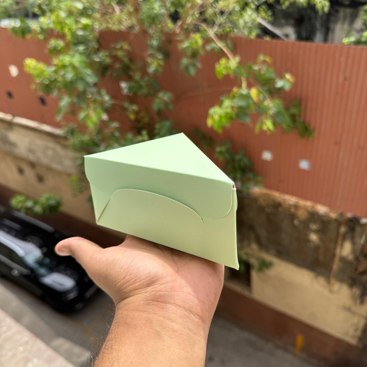 Pastel Mint Green Pastry Box (10pc)
