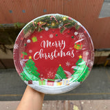 Christmas Disposable - Christmas Plates (10pc)