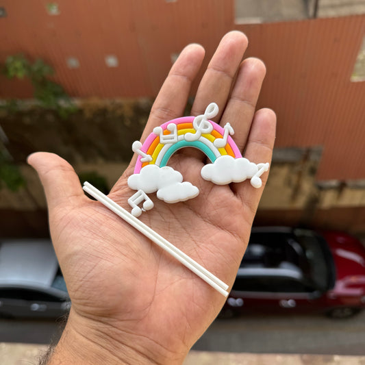 Mini Rainbow Topper