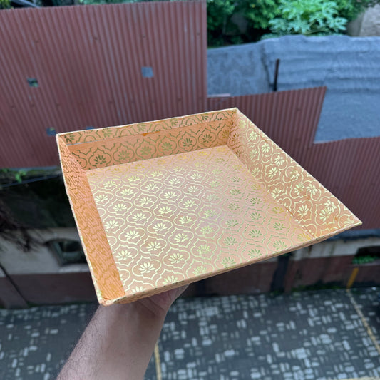 Festive Hamper Square Tray (5pc)