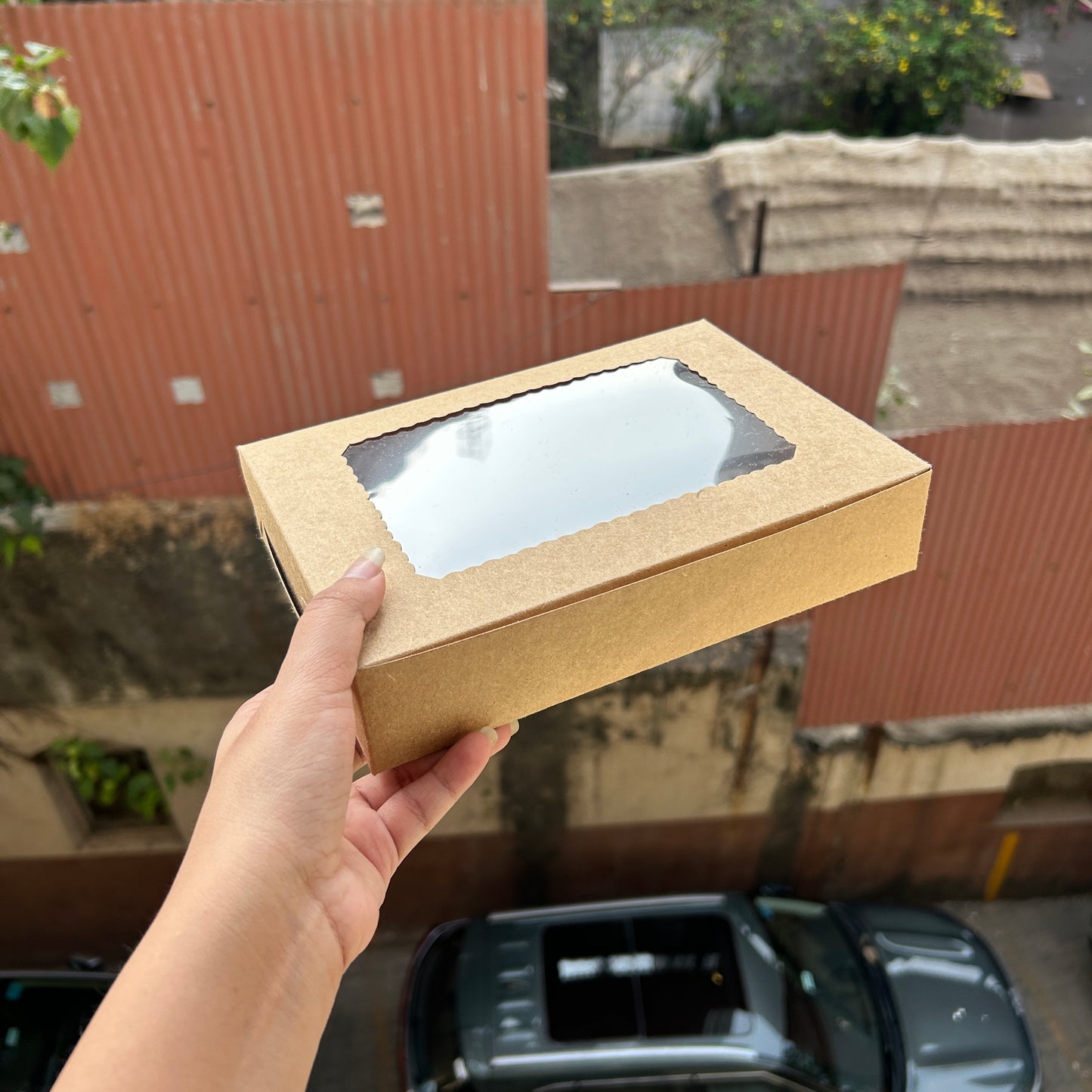 Kraft Boxes - 6 Brownie Box (10pc)