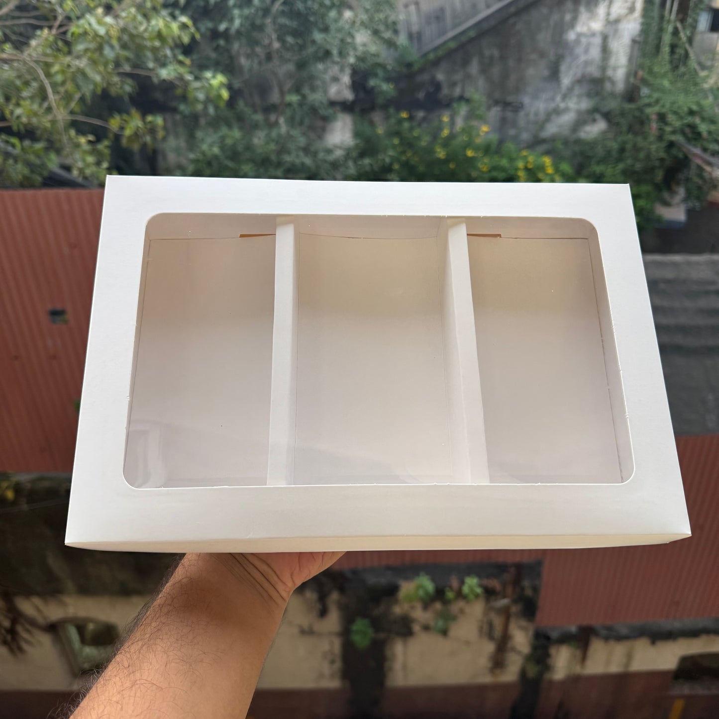 3 Plum Loaf Hamper Box With Lid (10pc)