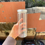 Plastic Jars With Silver Cap (250ml)