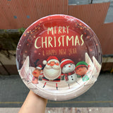 Christmas Disposable - Christmas Plates (10pc)