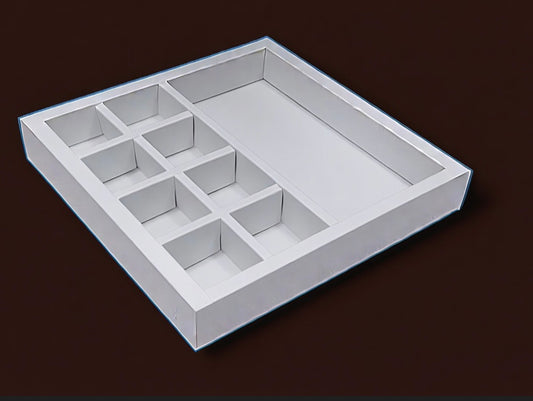 Partition Box For Urli Candle / Bar Chocolates / Gifting and More (10pc)