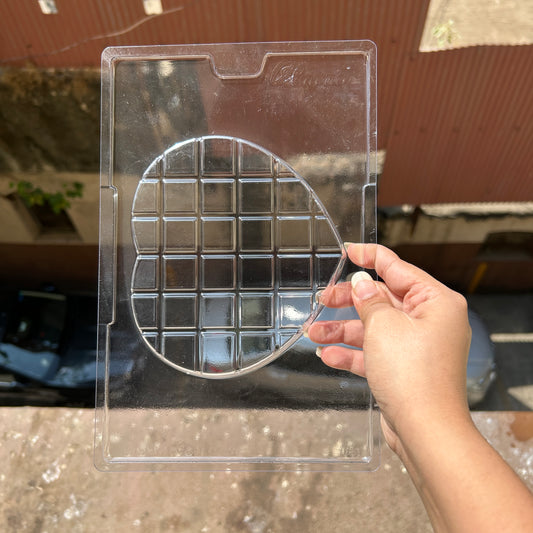 Heart Kunafa Bar Mould Pvc