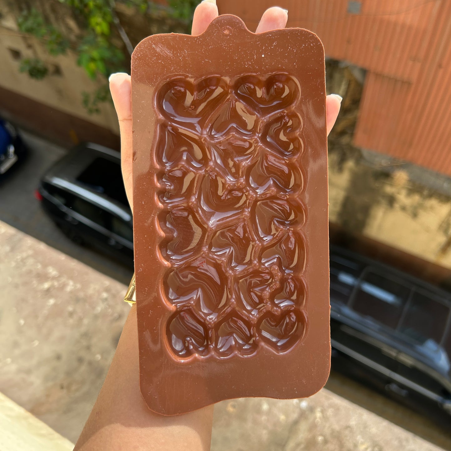 Heart Bubbly Bar Mould