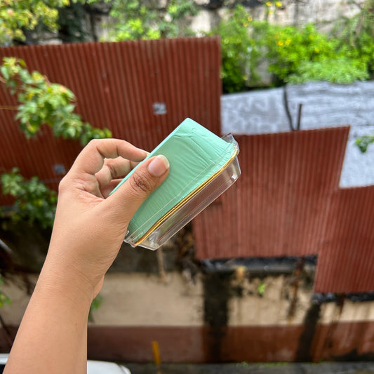 Mini Metallic Loaf Liner With Lid - Bake And Serve (10pc)