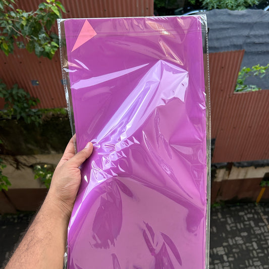 Purple Matte Double Colour • New Bouquet Wrapping Sheet (20pc)