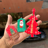 Christmas Paper Tag (10 pc)