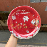 Christmas Disposable - Christmas Plates (10pc)