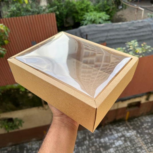 Kraft Hamper Box With Lid