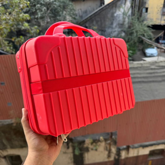Valentine Red Mini Suitcase Packaging For Hamper 1pck