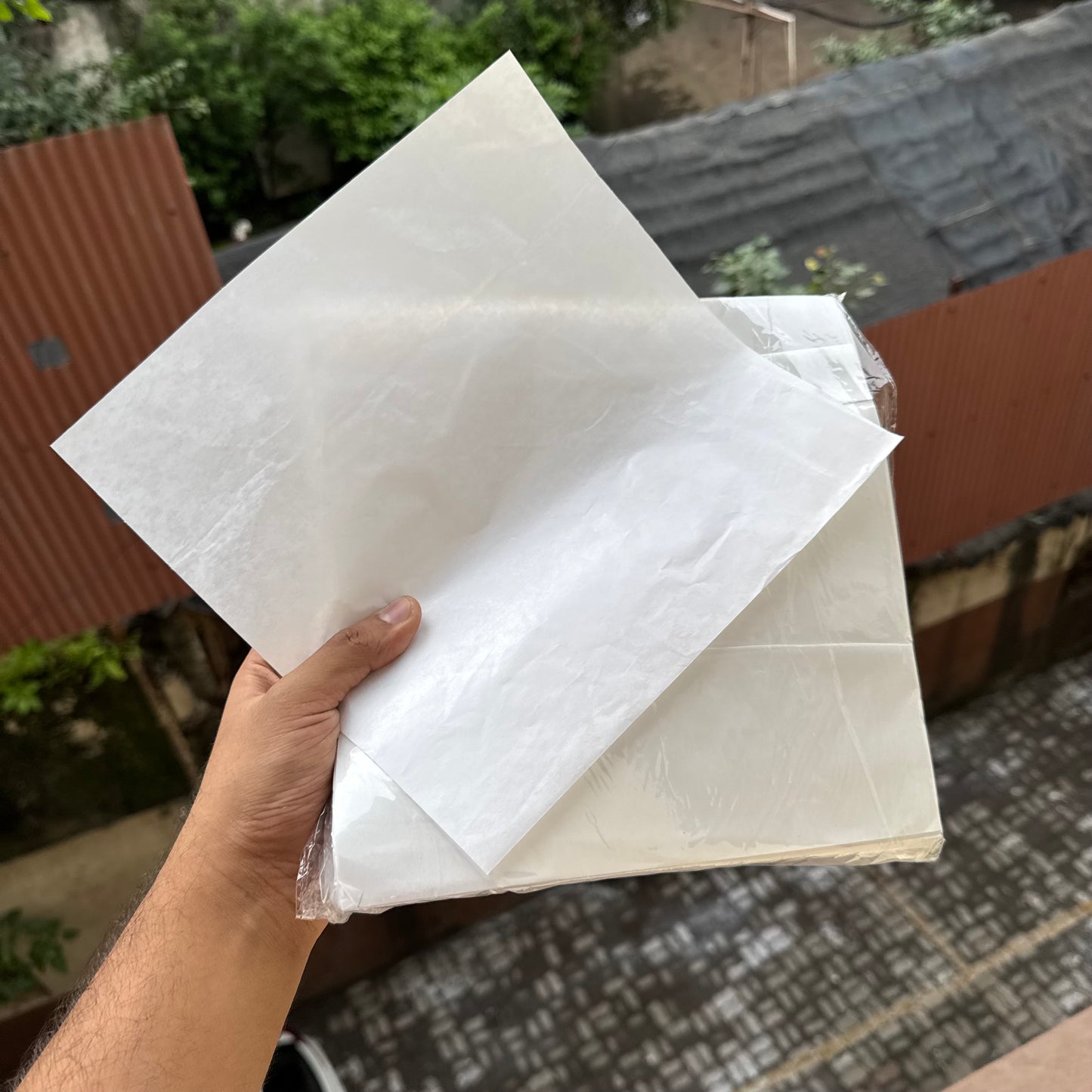 Precut Butter / Wrapping Paper