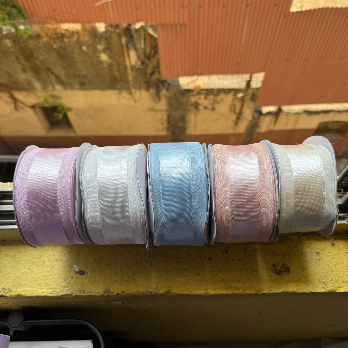 Premium Dual Ribbon Peach