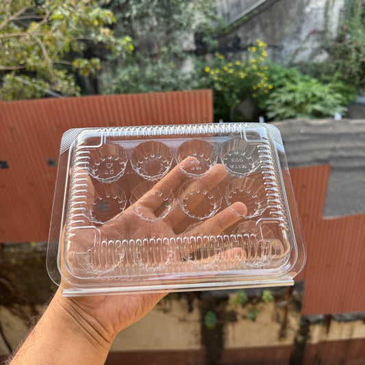 12 In 1 Pvc Mini Cupcake Box 10 Pc