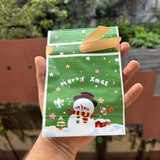 Christmas Ribbon Candy / Cookie Pouch Bag - 50pcs in a pack