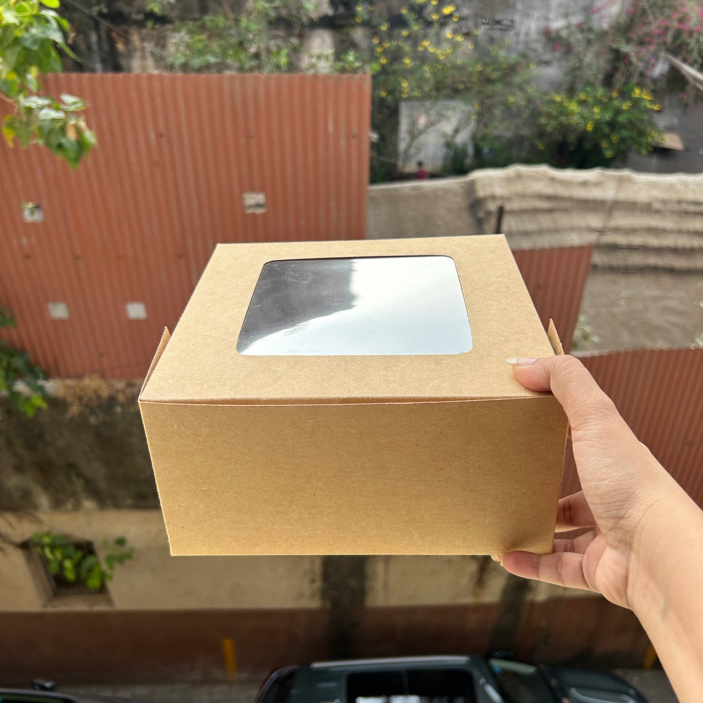 Kraft Boxes - 4 Cupcake Box (10pc)