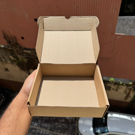 Rectangle Floral Corrugated Box (10pc)