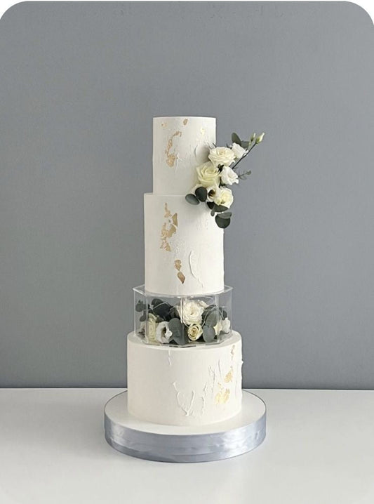 10inch Hexagon Acrylic Cake Spacer