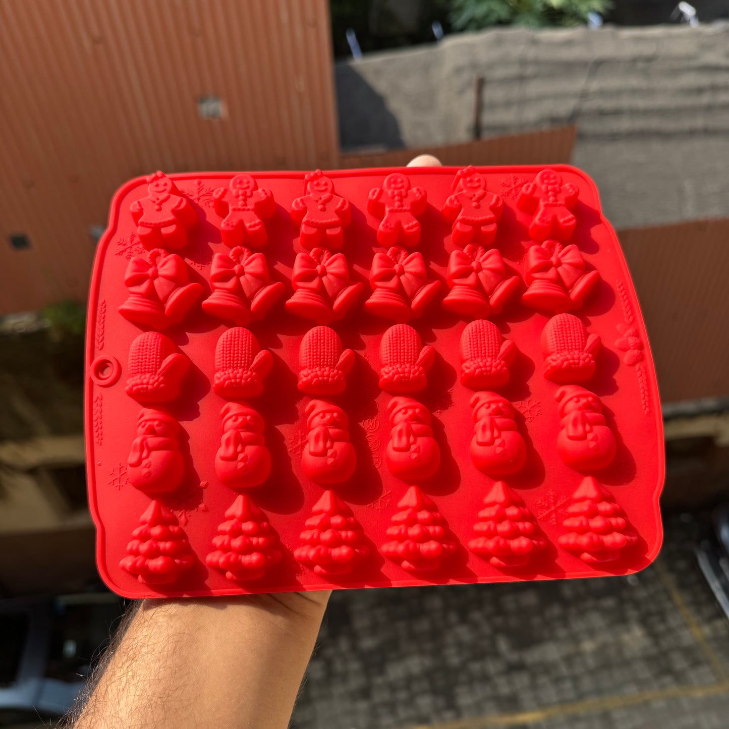 Christmas Silicon Mould