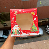 Christmas 1 kg cake box (10 pc)