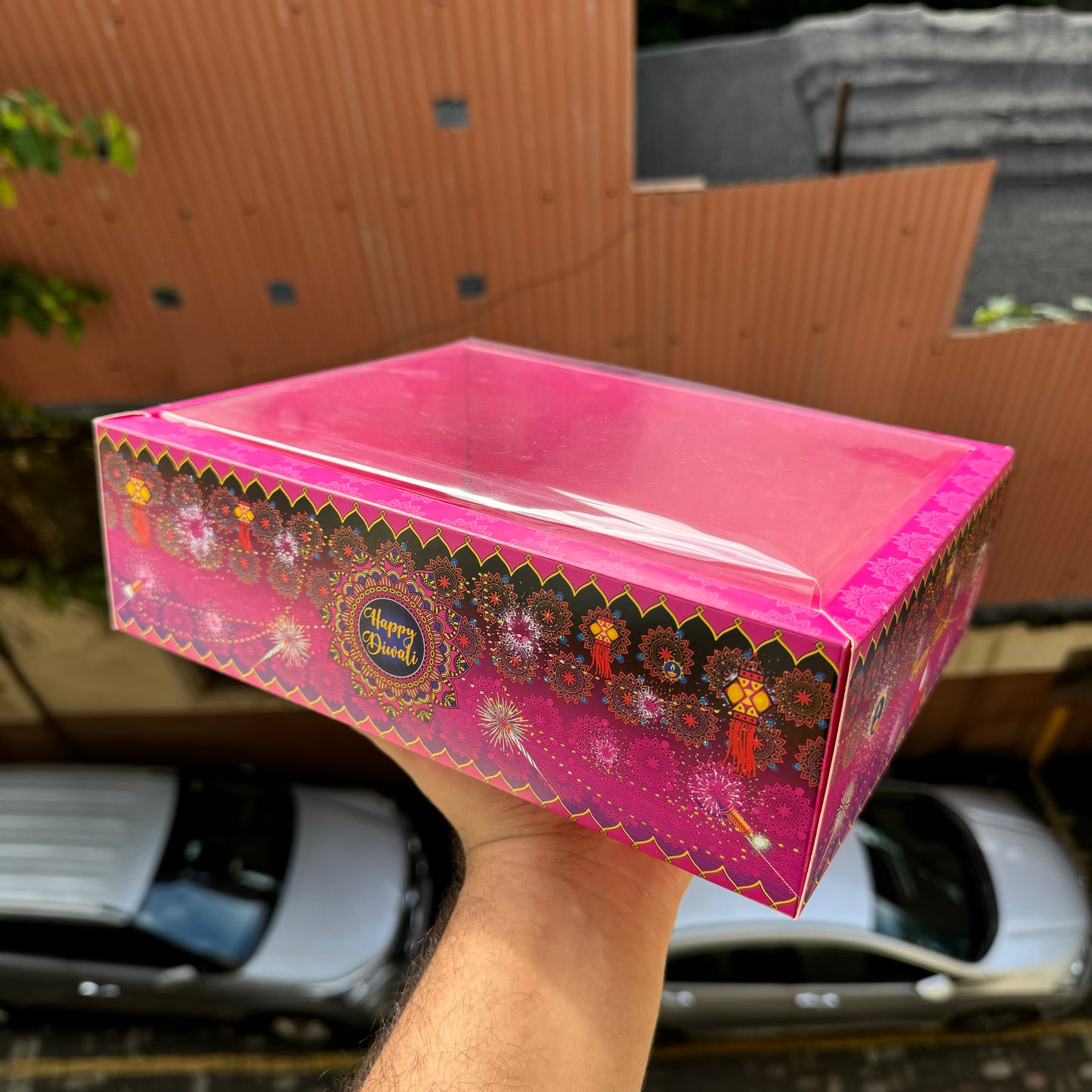 Diwali Hamper Box Magenta 50 pc