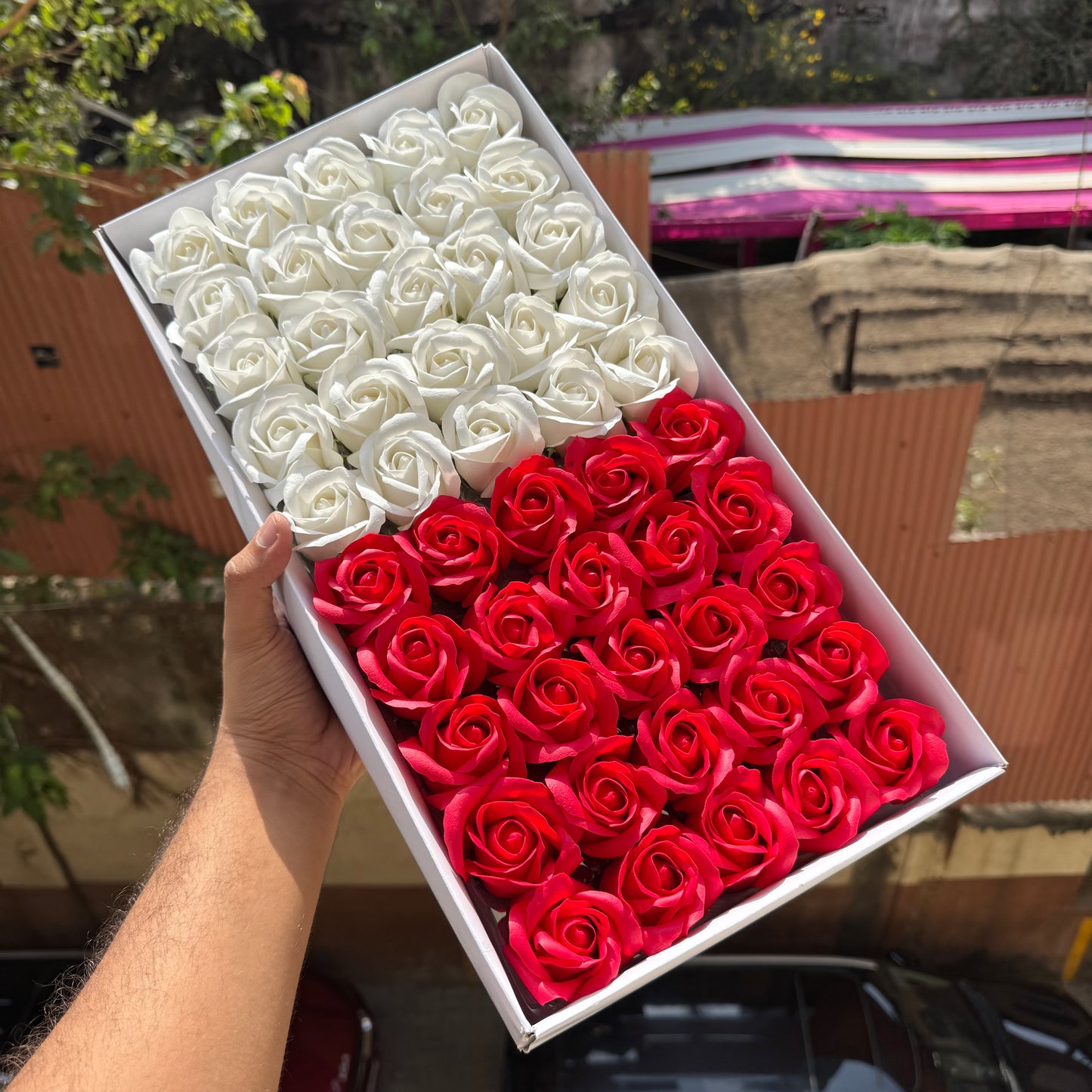 Love Aesthetic Soap Roses (50pc)