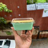 Mini Metallic Loaf Liner With Lid - Bake And Serve (10pc)