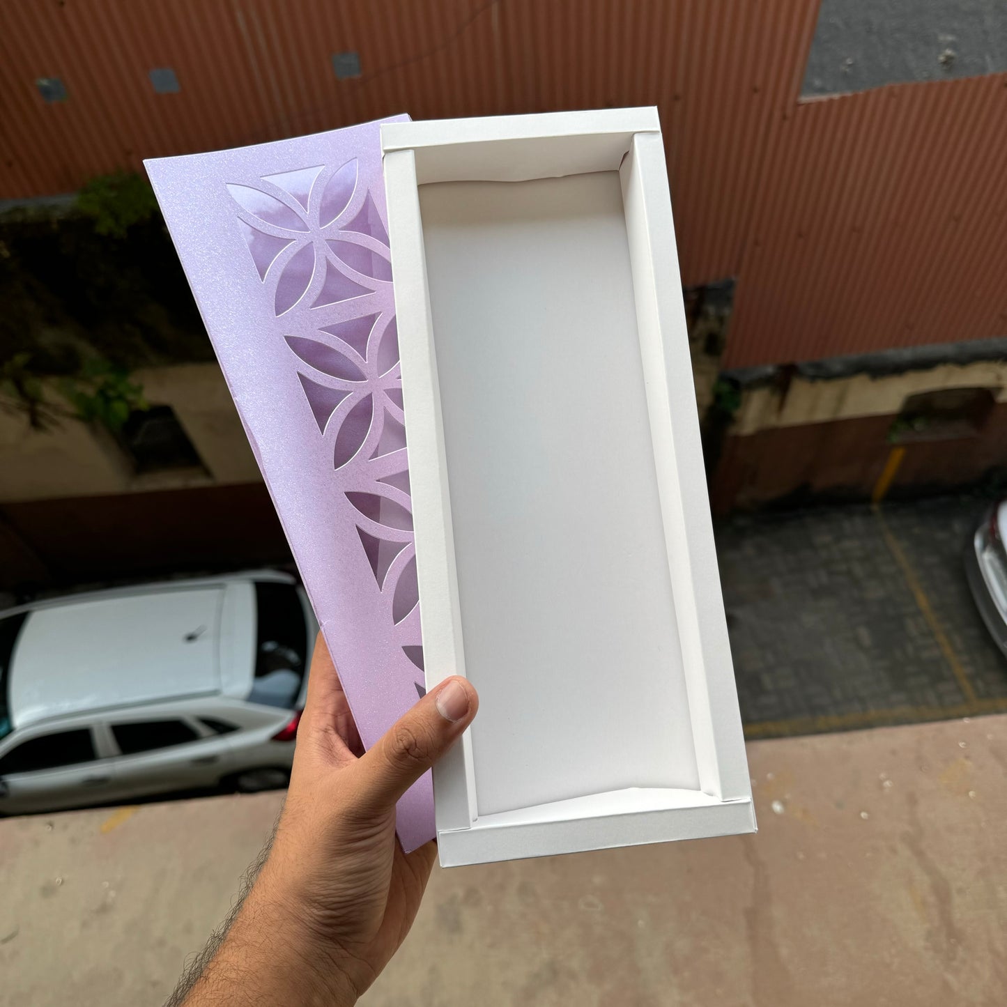 Purple Pastel Slider 12 Cavity Box (10 pc)