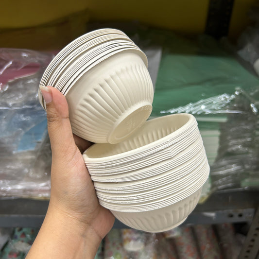 Ganpati Gathering Essentials - 4inch Disposable Bowls (50pc)