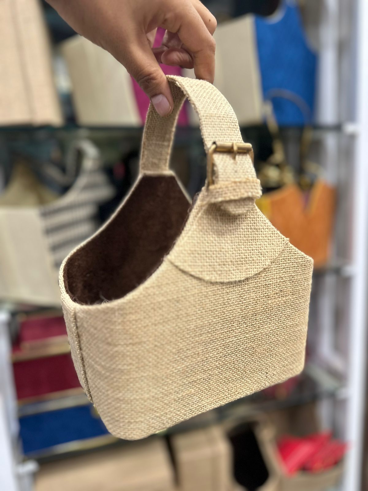 Jute Basket For Gift / Room Hamper
