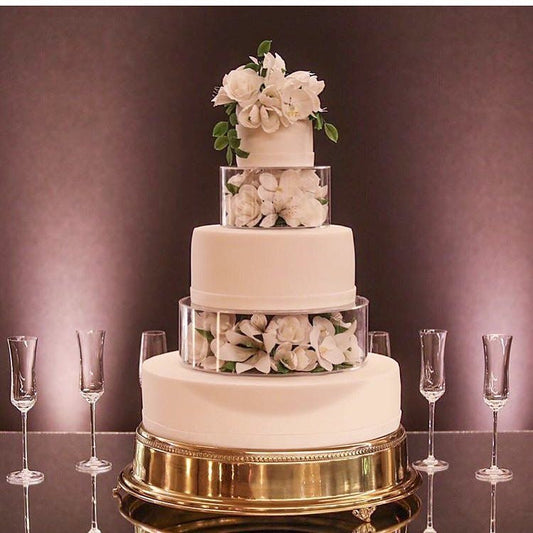 10inch Acrylic Cake Spacer Round WKV