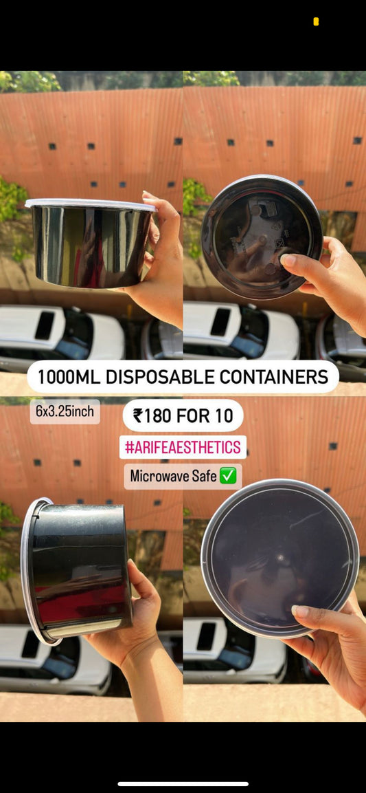 Disposable Containers (10 pc)