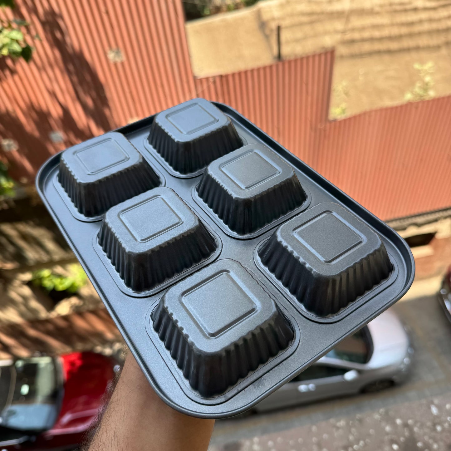 6 in 1 Brownie Non Stick Tray