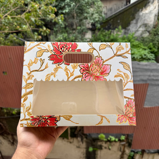 Floral Jar Bag For 3 Jar (10 pc)