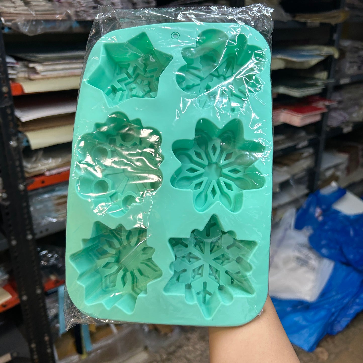 Snowflake Christmas Silicon Mould