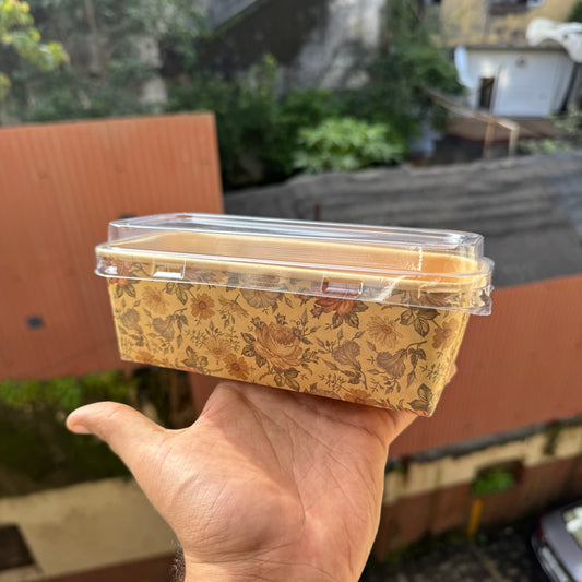 Loaf Liner Bake and Serve With Lid Vintage Floral (10pc)