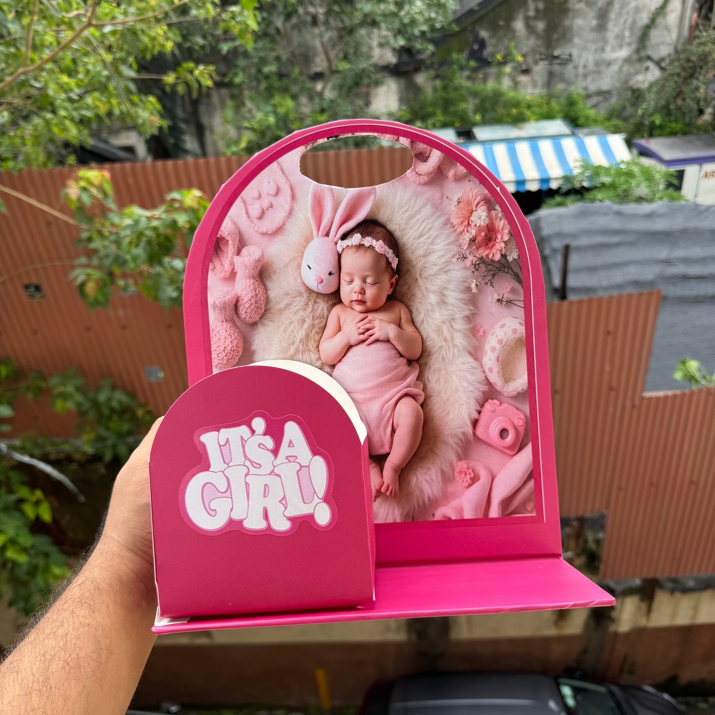 Collapsible Arch Stand Baby Girl